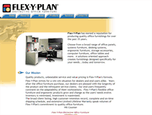 Tablet Screenshot of flexyplan.com